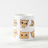 Sips & Stickers - Tasse von Cat Vibes (Mittel)