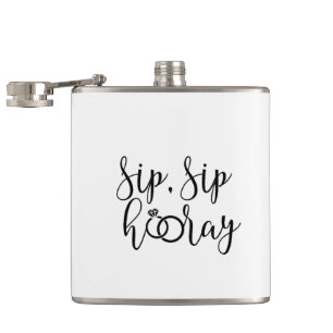 Sipsip-Hooray Junggeselinnen-Abschied Flachmann