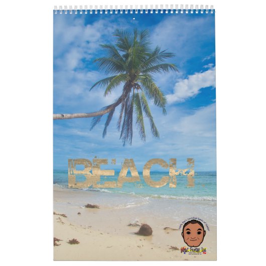 Siquijor Beach Desktop Kalender (Titelbild)