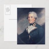 Sir Andrew Hamond, Bt. Postkarte (Vorne/Hinten)