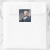 Sir Andrew Hamond, Bt. Quadratischer Aufkleber (Tasche)