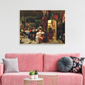 Sir Anthony van Dyck in London, 1837 Leinwanddruck (Insitu (Wohnzimmer))