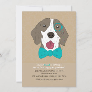 Sir Arthur Dog Einladung