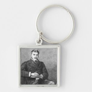 Sir Arthur Sullivan, graviert von C. Carter Schlüsselanhänger