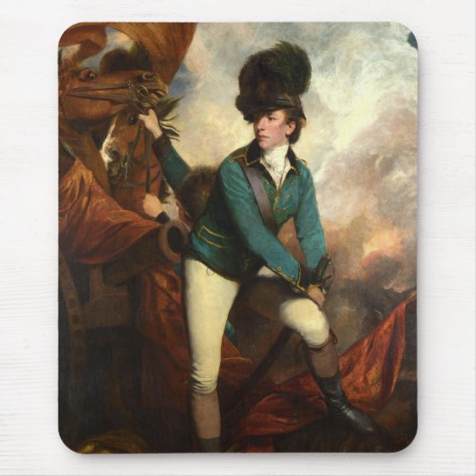 Sir Banastre Tarleton durch Joshua Reynolds Mousepad (Vorne)