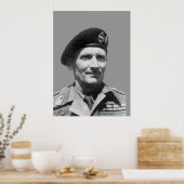 Sir Bernard Law Montgomery Poster (Küche)