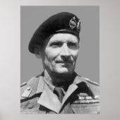 Sir Bernard Law Montgomery Poster (Vorne)