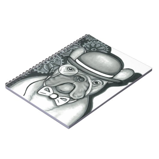 Sir Bouledogue Notizblock (Linke Seite)