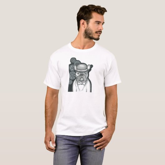 Sir Bouledogue T-Shirt (Vorne ganz)