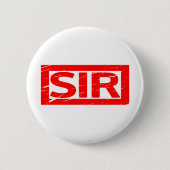 Sir Briefmarke Button (Vorderseite)