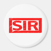 Sir Briefmarke Magnet (Vorne)