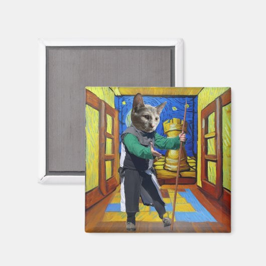 Sir Catados Magnet (Vorderseite/Rückseite)