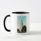 Sir Christopher Wren Tower View Tasse (Links)