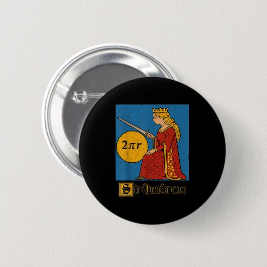Sir Cumference Button (Vorne & Hinten)