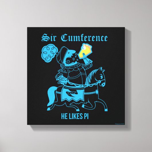 Sir Cumference... Leinwanddruck (Vorderseite)