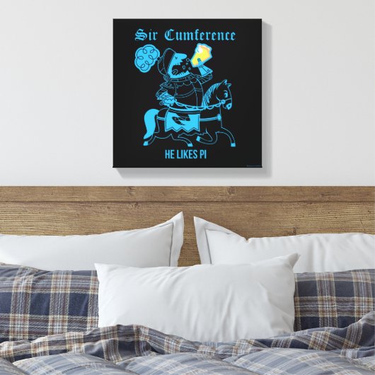 Sir Cumference... Leinwanddruck (Insitu (Schlafzimmer))
