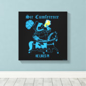 Sir Cumference... Leinwanddruck (Insitu (Holzboden))