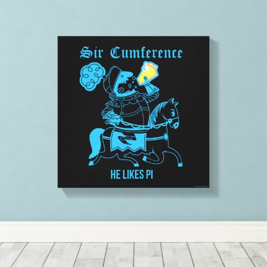 Sir Cumference... Leinwanddruck (Insitu (Holzboden))