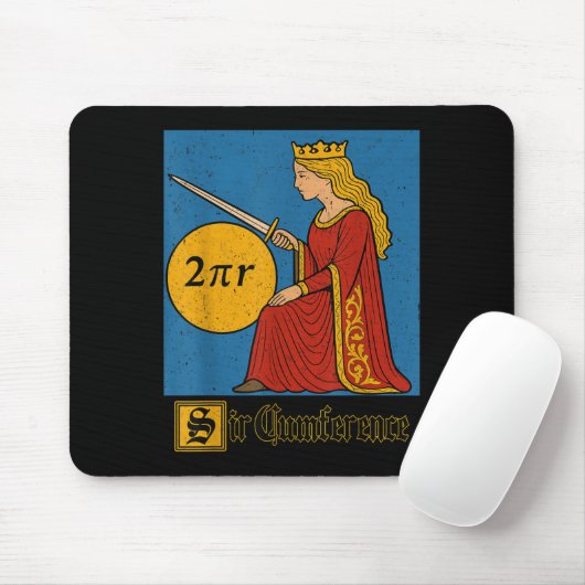 Sir Cumference Mousepad (Mit Mouse)