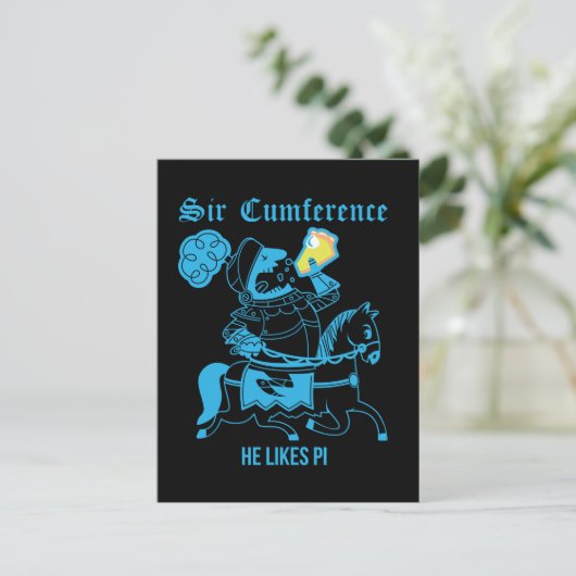 Sir Cumference... Postkarte (Stehend Vorderseite)