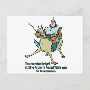 Sir Cumference Postkarte