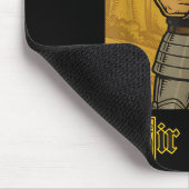 Sir Curity Funny Security Pub Knight Medieval Meme Mousepad (Ecke)