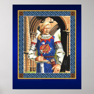 Sir Dinadan Print Poster