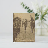 Sir Douglas Haig gratulierte den kanadischen Trupp Postkarte (Stehend Vorderseite)