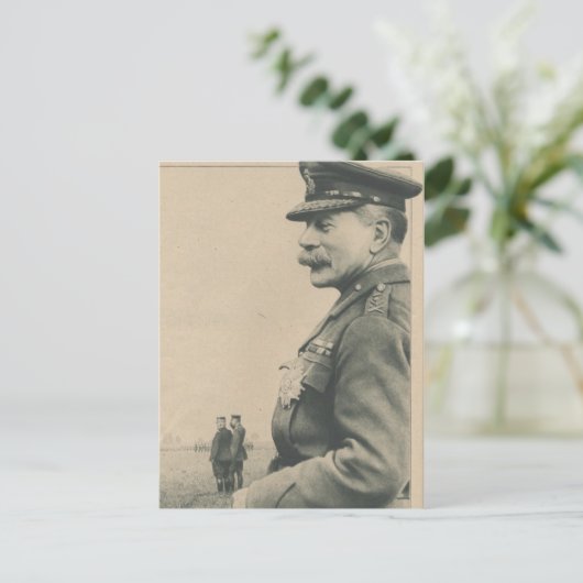 Sir Douglas Haig Postkarte (Stehend Vorderseite)