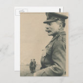 Sir Douglas Haig Postkarte (Vorne/Hinten)