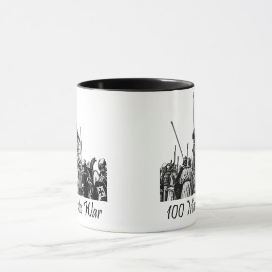 Sir Dougs Tasse, 100 Minuten Krieg Tasse (Zentrum)