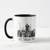 Sir Dougs Tasse, 100 Minuten Krieg Tasse (Links)