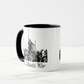 Sir Dougs Tasse, 100 Minuten Krieg Tasse (Vorderseite Links)