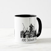 Sir Dougs Tasse, 100 Minuten Krieg Tasse (VorderseiteRechts)