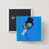 Sir Earth hat einen Cocktail Button (Vorne & Hinten)