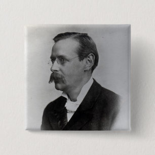 Sir Edmund William Gosse, 1892 Button