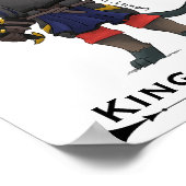 Sir Edric King-Killer-Kunstposter Poster (Ecke)