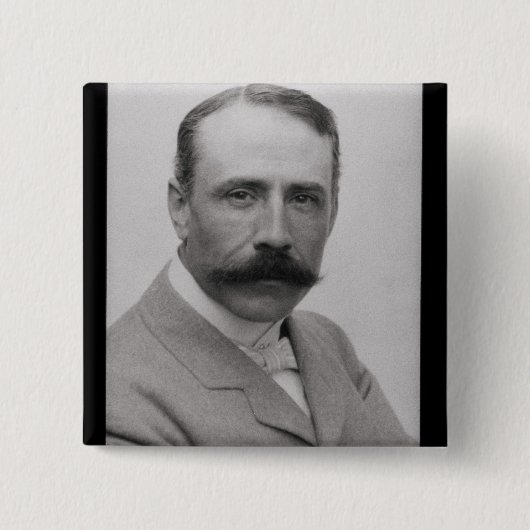 Sir Edward Elgar (1857-1934) (Foto) Button (Vorderseite)