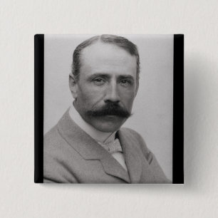 Sir Edward Elgar (1857-1934) (Foto) Button