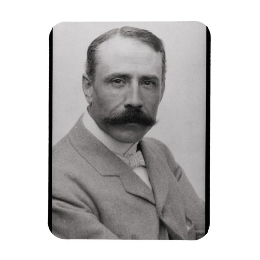 Sir Edward Elgar (1857-1934) (Foto) Magnet (Vertikal)