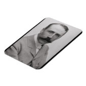 Sir Edward Elgar (1857-1934) (Foto) Magnet (Linke Seite)