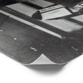 Sir Edward Elgar arbeitet an einer orchestralen Pa Poster (Ecke)