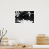 Sir Edward Elgar arbeitet an einer orchestralen Pa Poster (Küche)