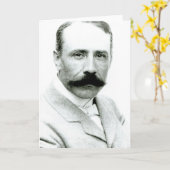 Sir Edward Elgar Karte (Gelbe Blume)