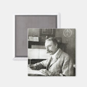Sir Edward Elgar Magnet (Vorderseite/Rückseite)