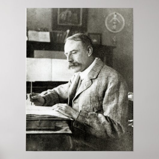 Sir Edward Elgar Poster (Vorne)