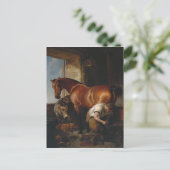 Sir Edwin Henry Landseer | Schauen Postkarte (Stehend Vorderseite)