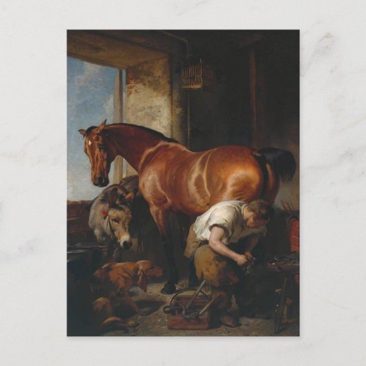 Sir Edwin Henry Landseer | Schauen Postkarte (Vorderseite)