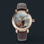 Sir Edwin Landseer | Monarch of the Glen, 1851 Armbanduhr<br><div class="desc">Monarch of the Glen,  1851 | von Sir Edwin Landseer | Art Location: United Distillers and Vintners | English Artist | Image Collection number: BAL3435</div>