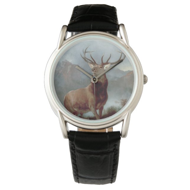 Sir Edwin Landseer | Monarch of the Glen, 1851 Armbanduhr (Vorderseite)